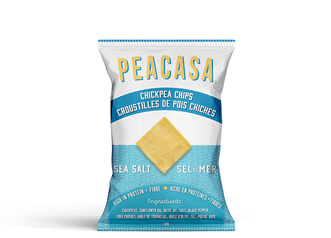 Peacasa Sea Salt Chickpea Chips