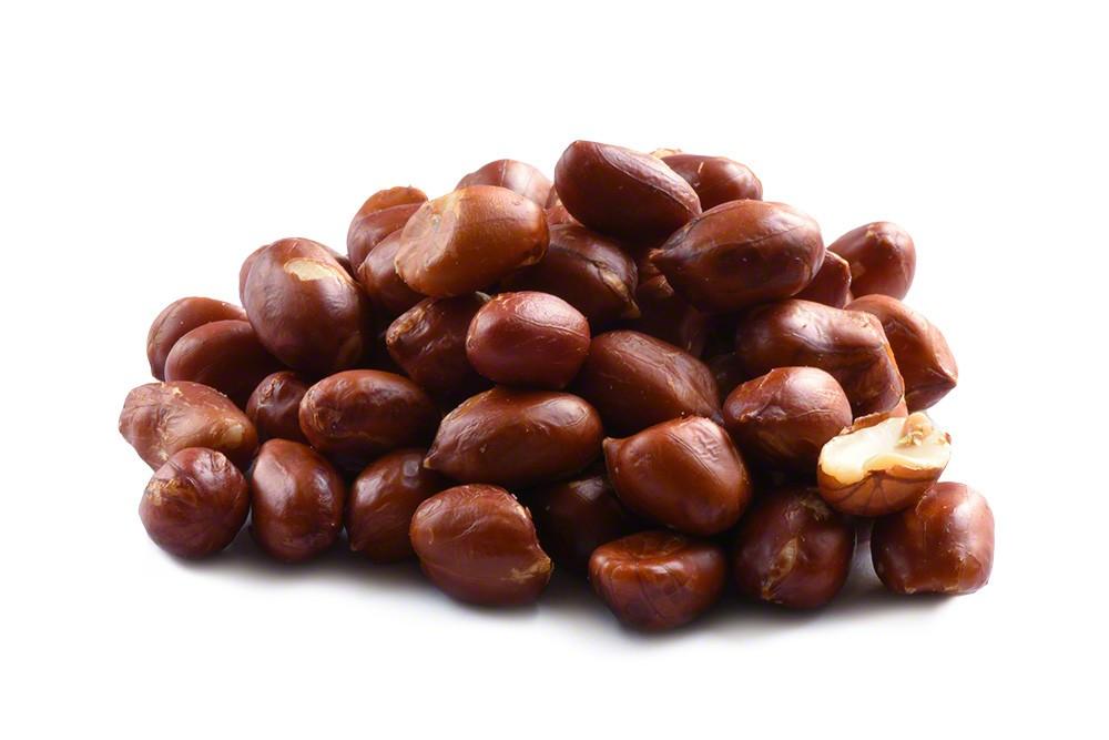 Bulk Roasted Redskin Peanuts Unsalted
