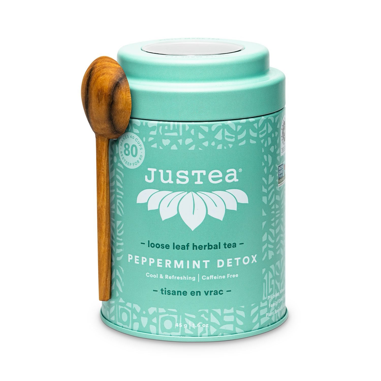 Justea Loose Peppermint Detox Tea