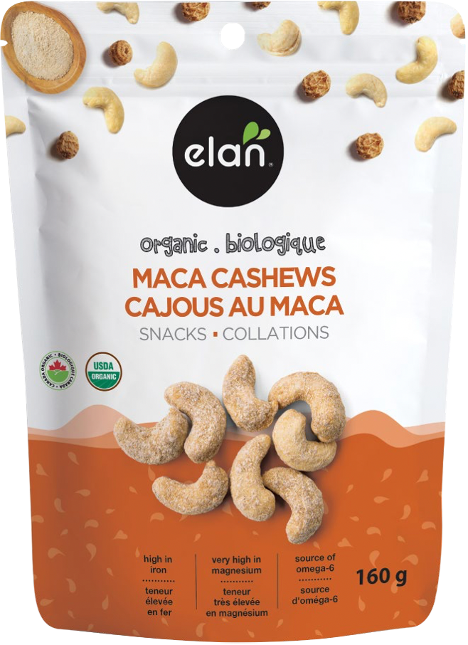 Elan Organic Maca Cashews