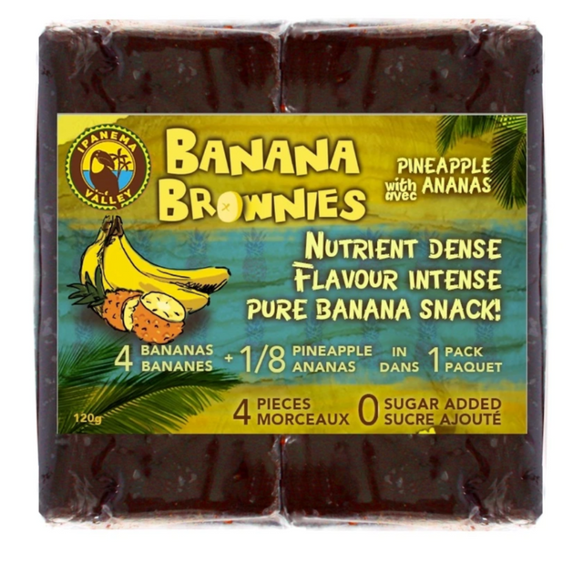 Ipanema Valley Pineapple Banana Brownies
