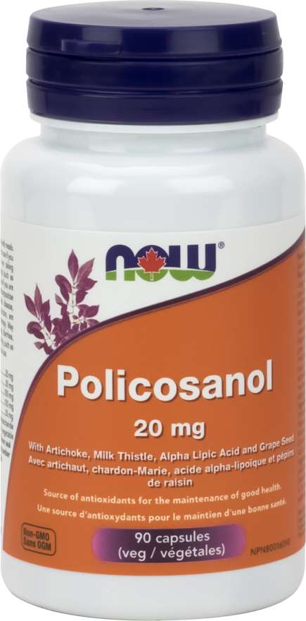 Now Policosanol 20mg