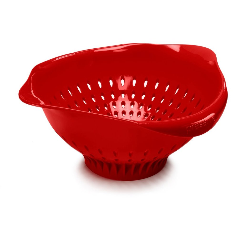 Large Red Colander