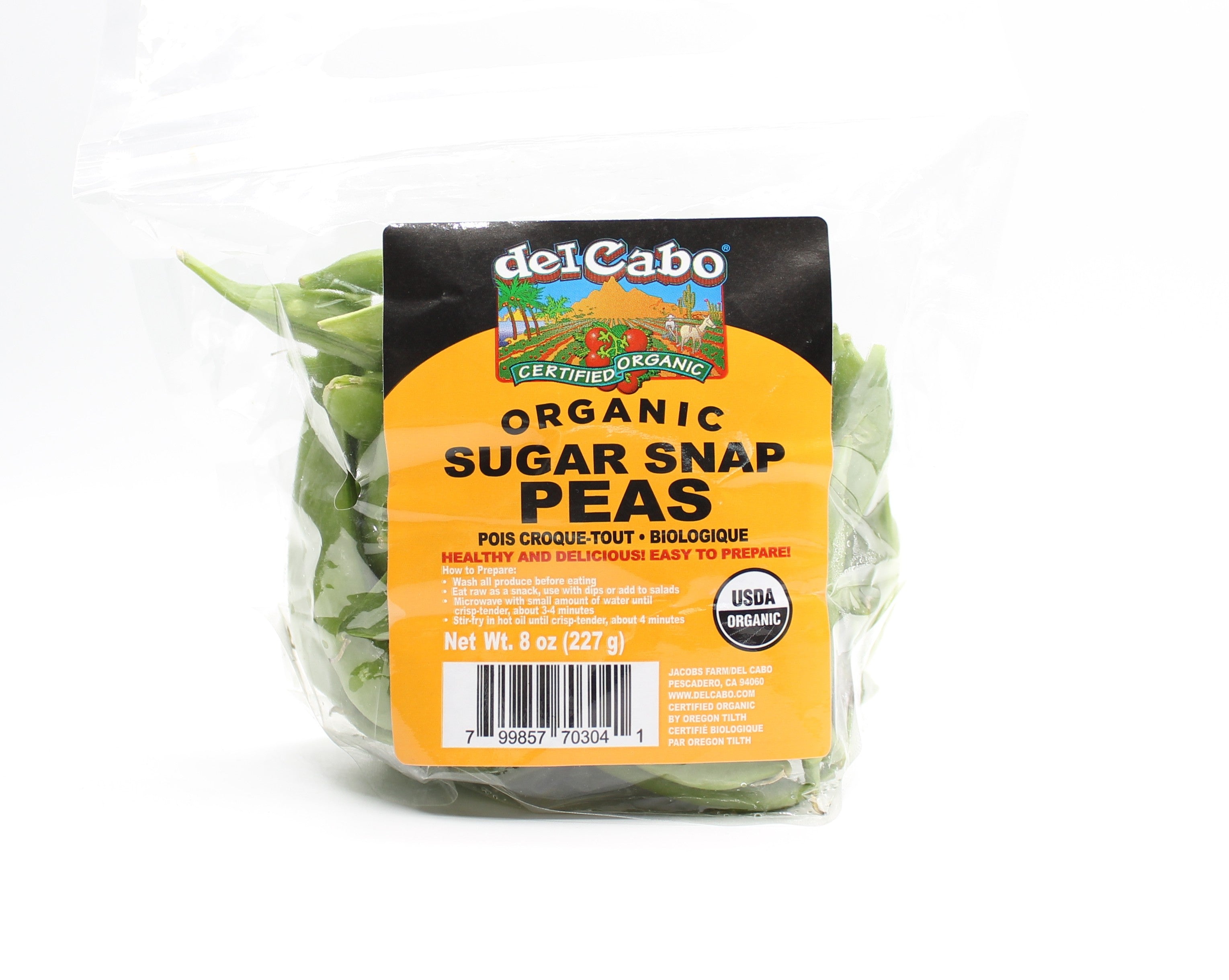 Del Cabo Organic Sugar Snap Peas