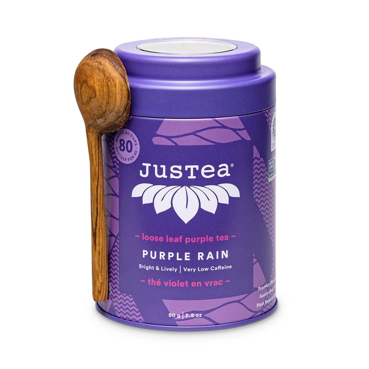 Justea Loose Purple Rain Tea