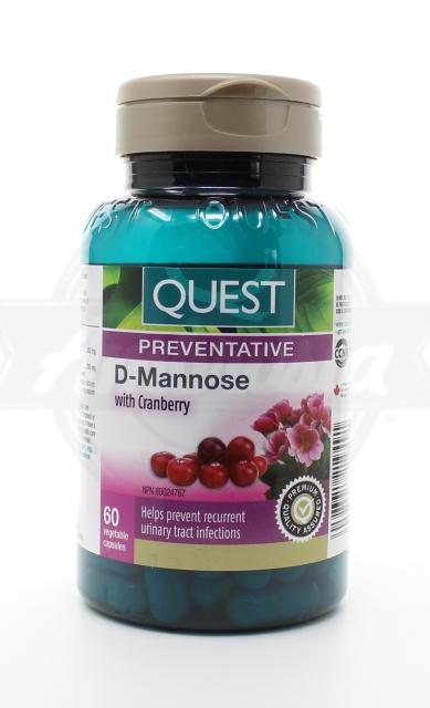 Quest D-Mannose With Cranberry
