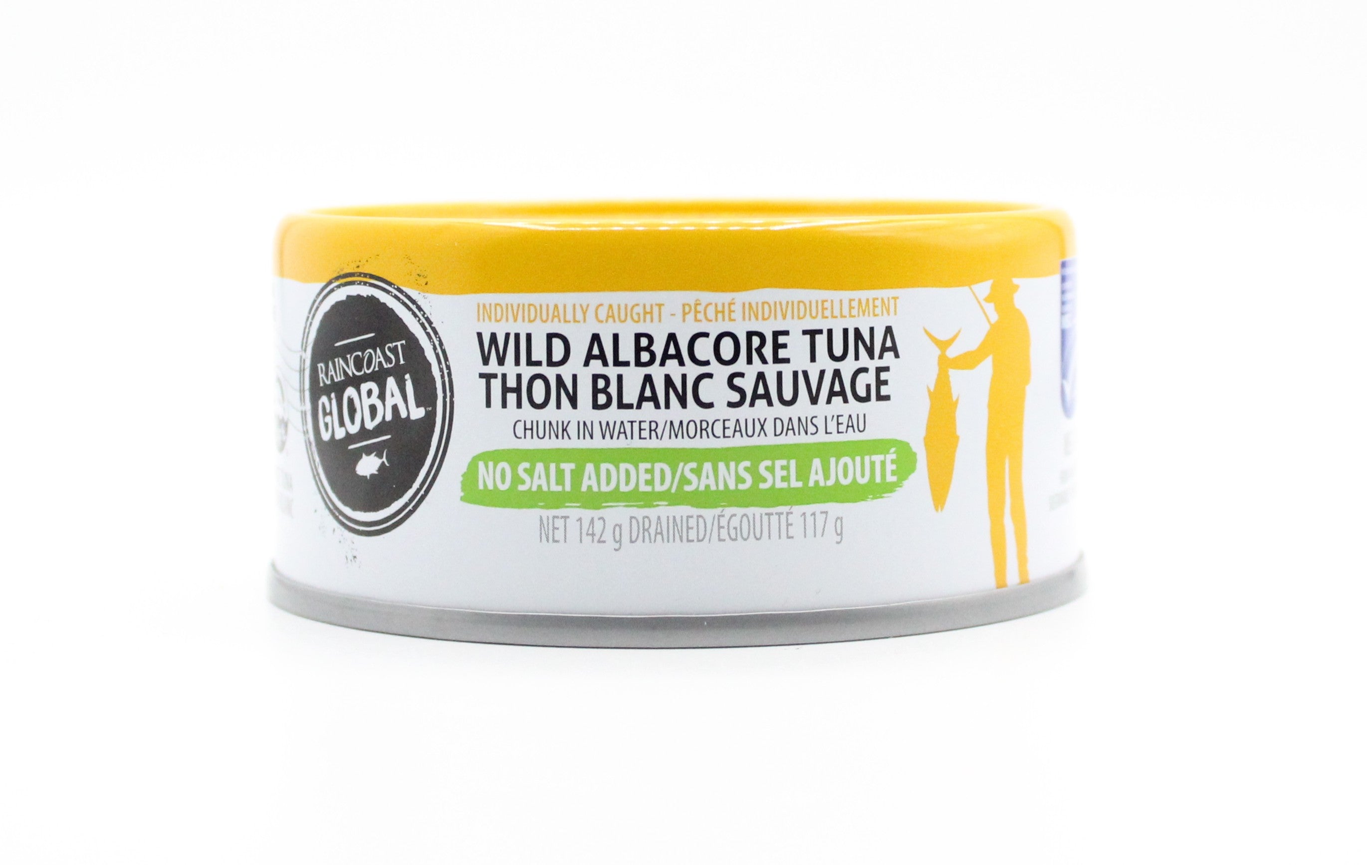 Raincoast Trading Wild Albacore Tuna No Salt Added