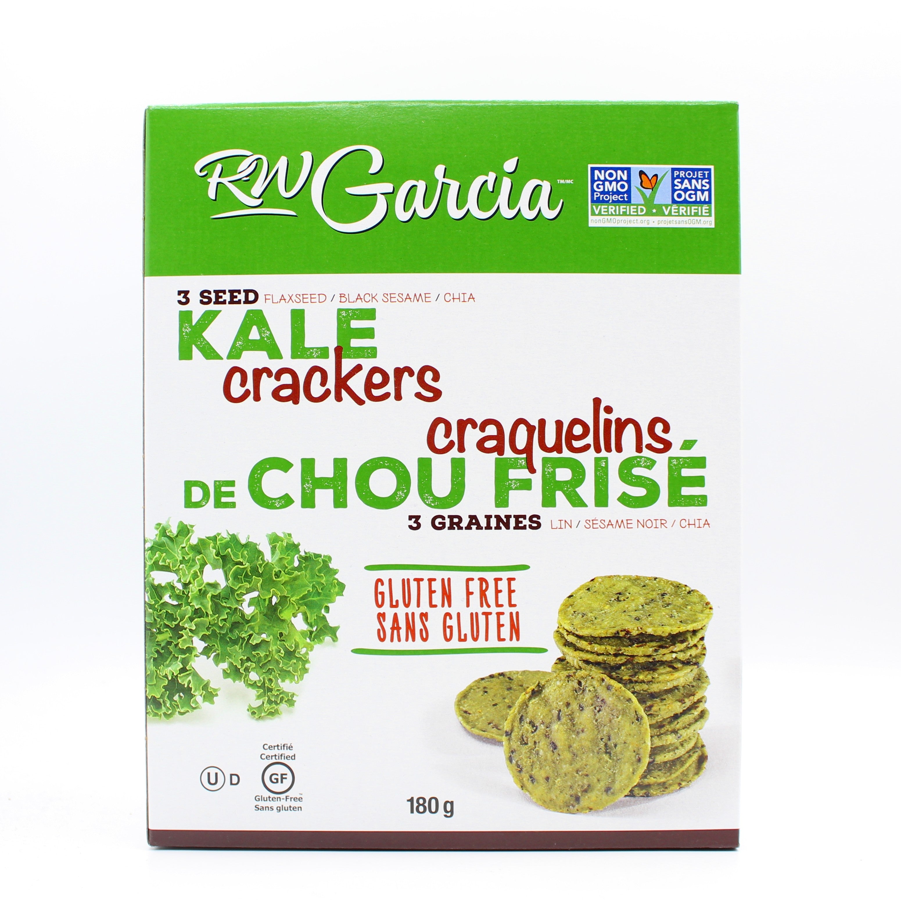 Rw Garcia Gluten Free Kale Crackers