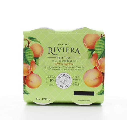 Riviera Organic Apricot Yogurt