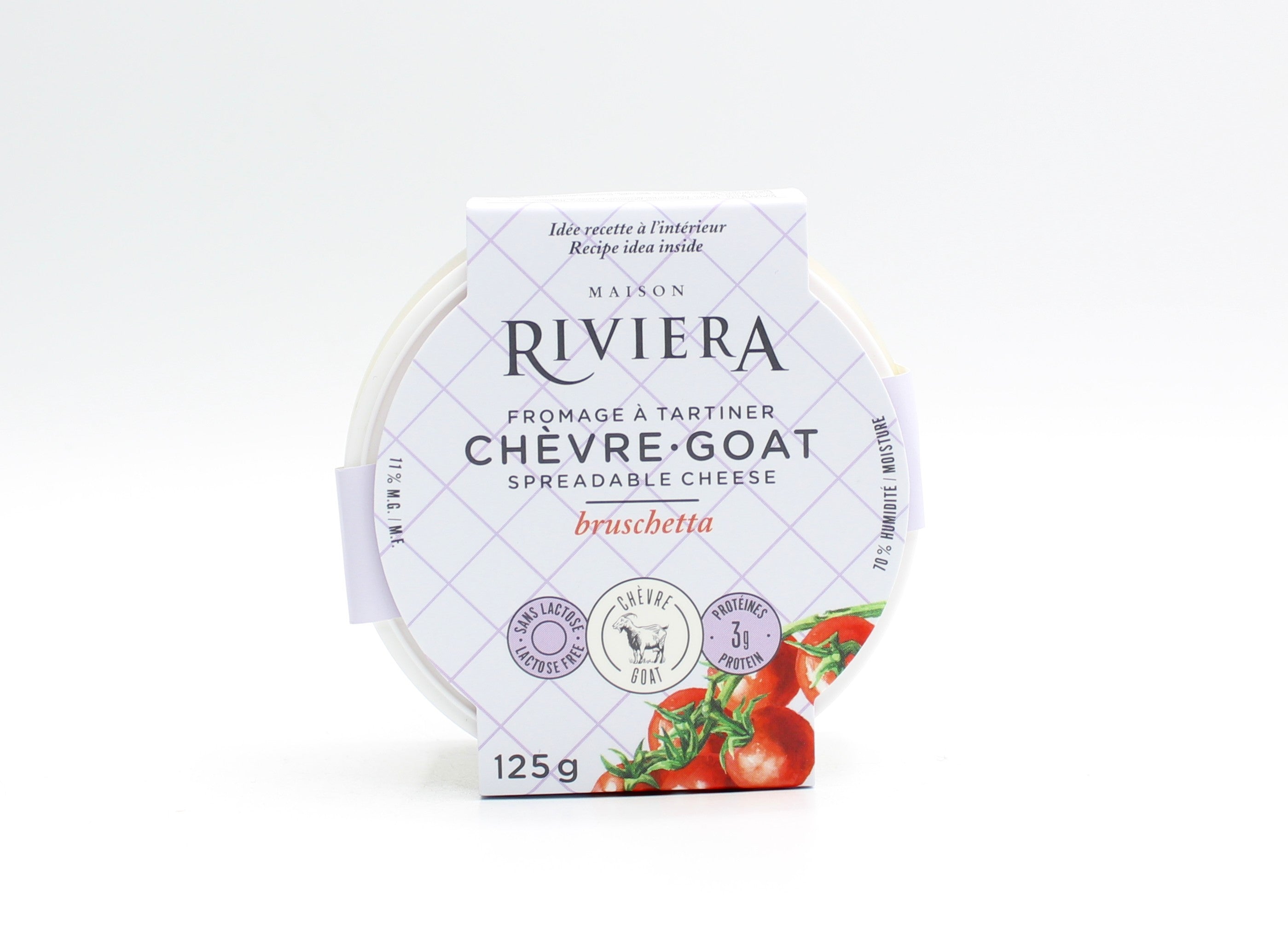 Riviera Bruschetta Spreadable Goat Cheese