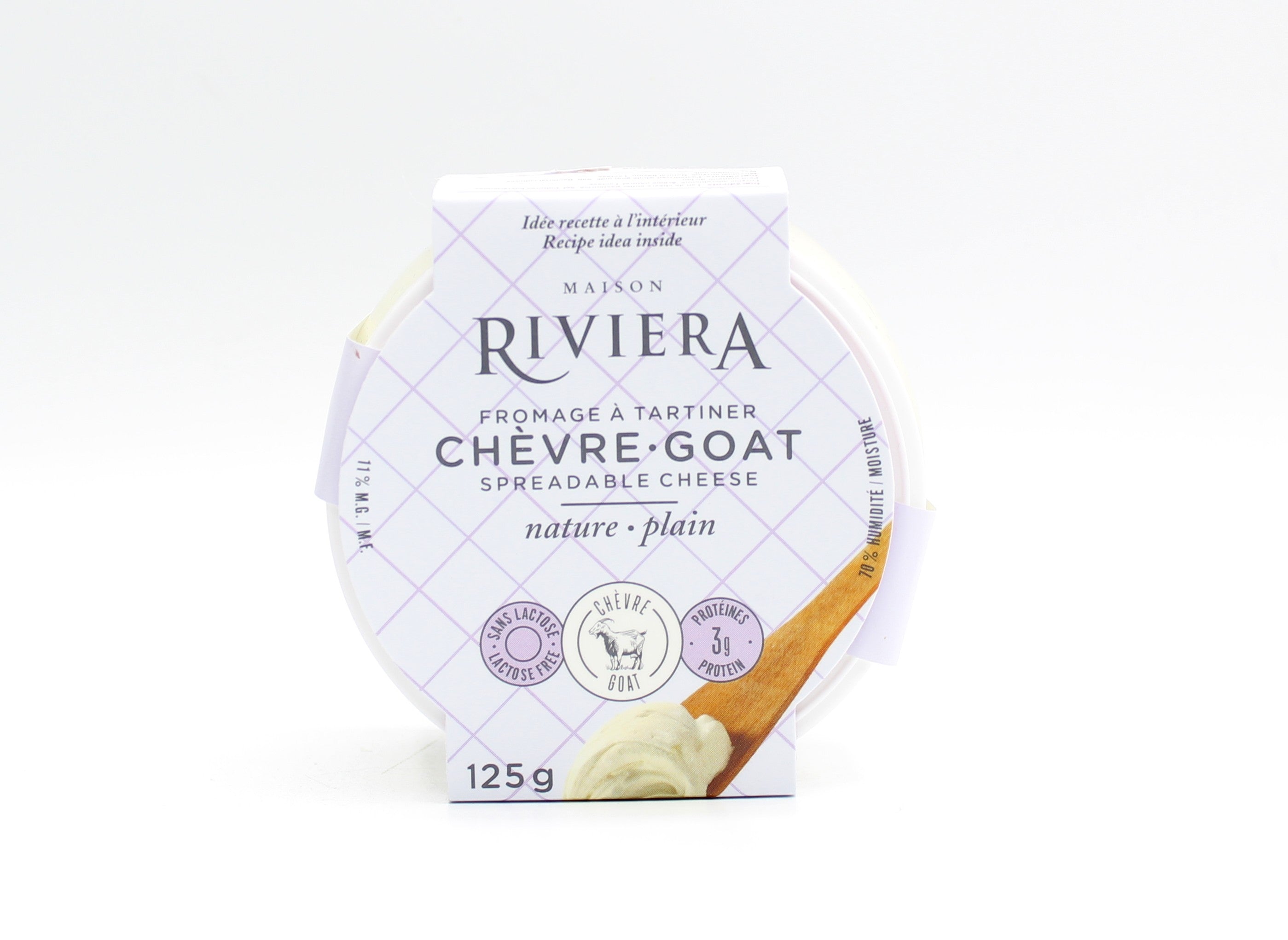 Riviera Plain Spreadable Goat Cheese