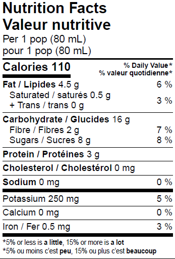 Nanashake Rosewater Pistachio Nanapops