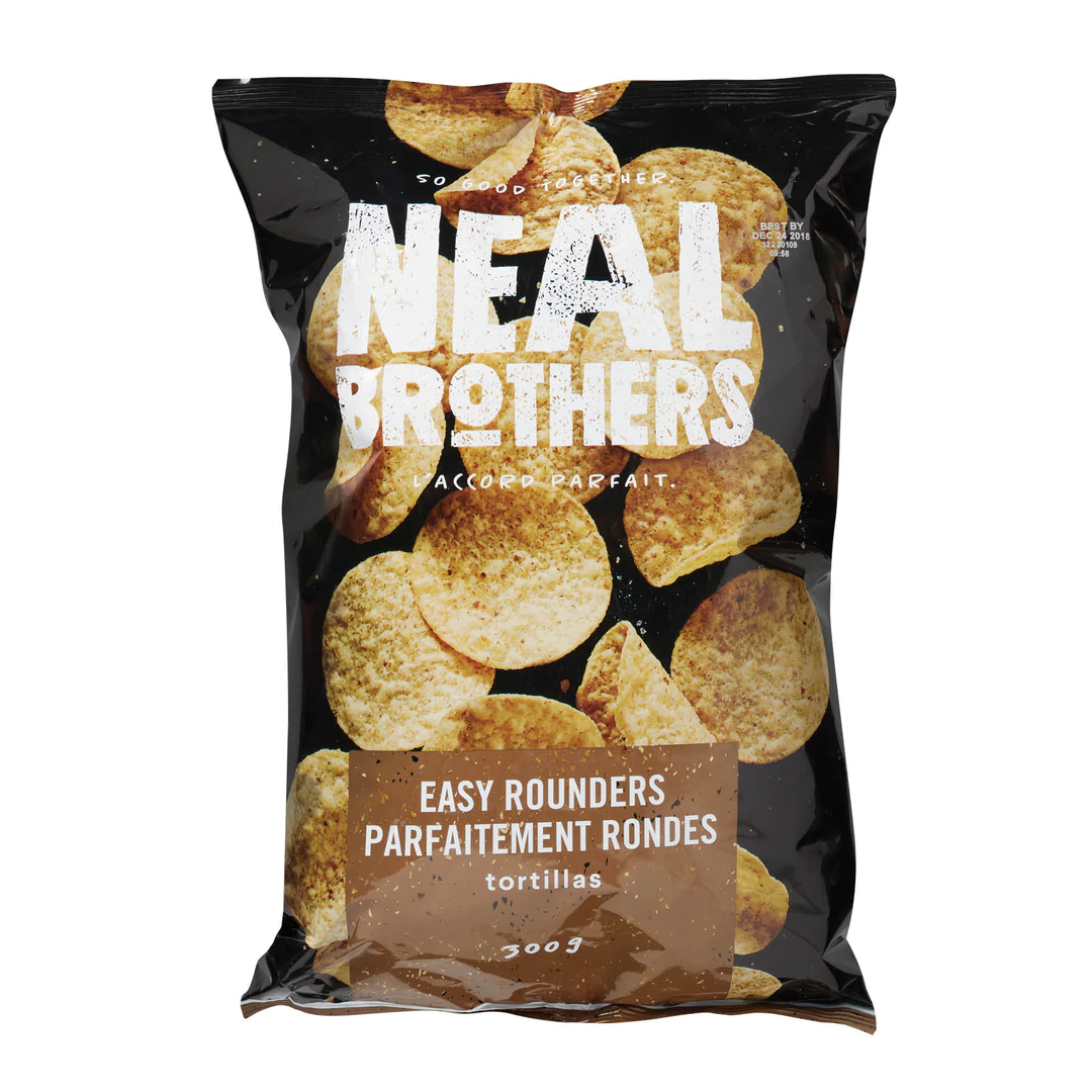 Neal Brothers Gluten Free Easy Rounders Tortilla Chips