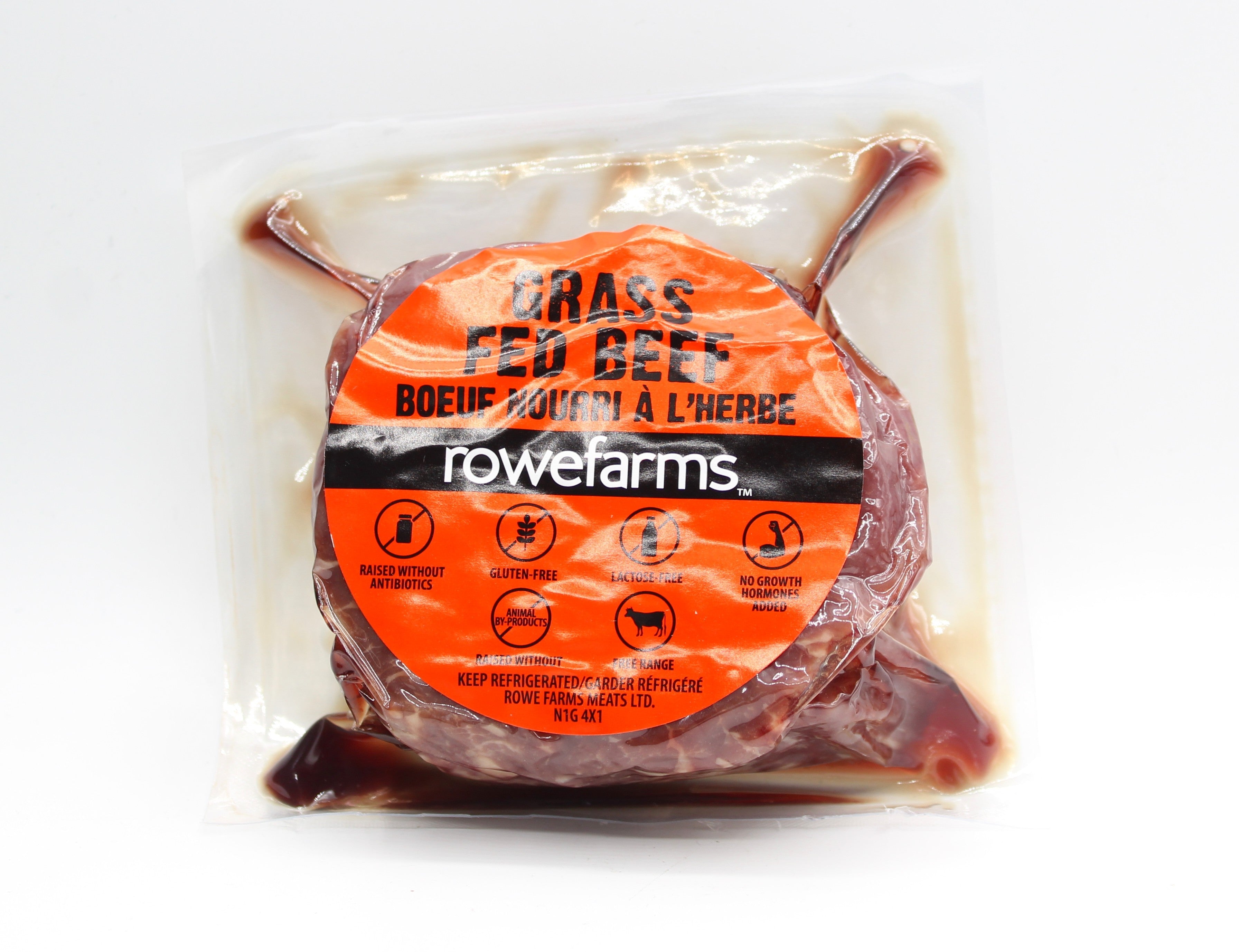 Rowe Farms Grass Fed Tenderloin Steak