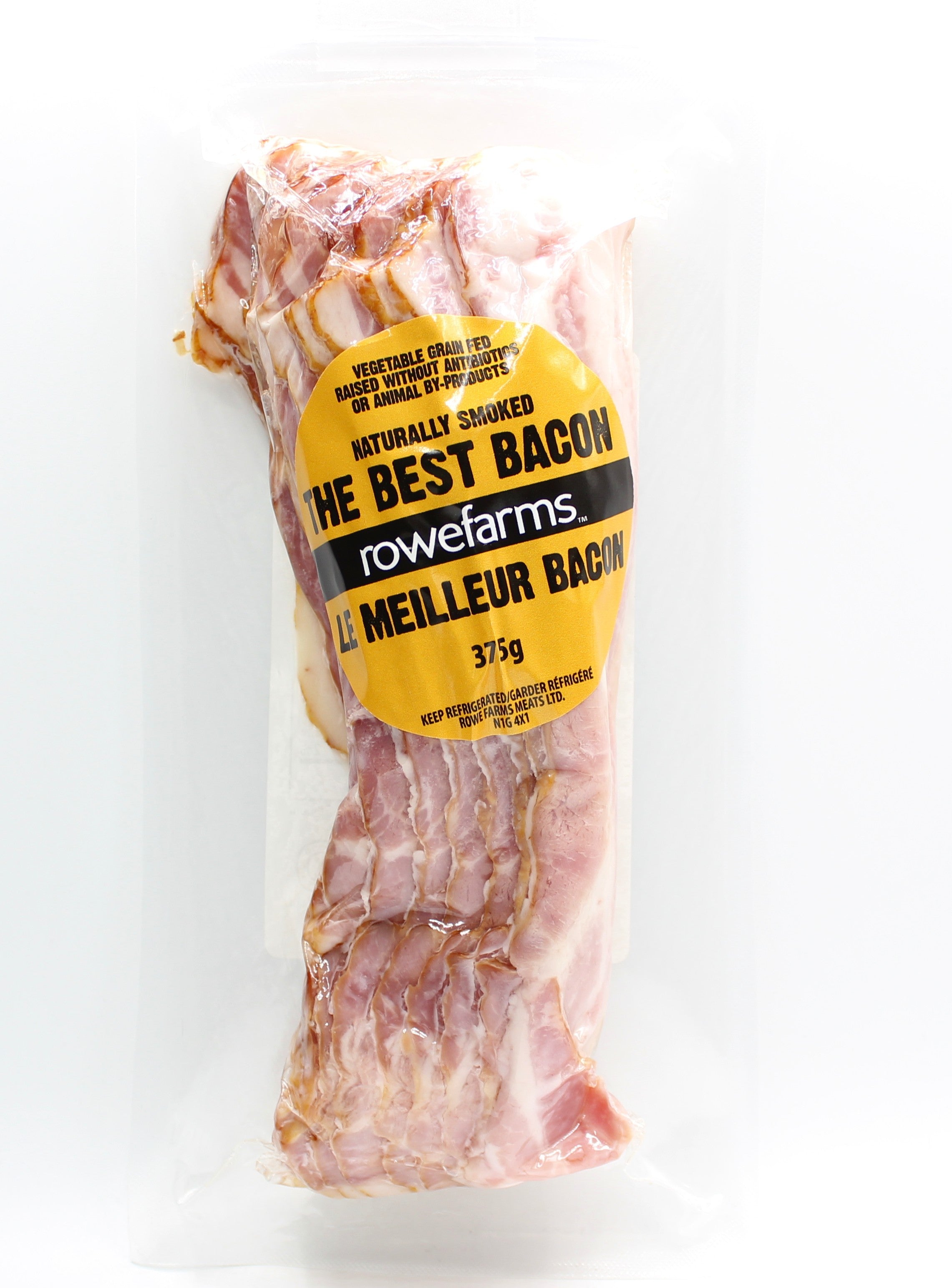 Rowe Farms Sliced Side Bacon