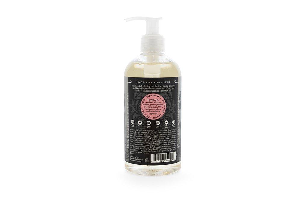 Saavy Naturals Organic Tahitian Vanilla & Kukui Liquid Hand Soap