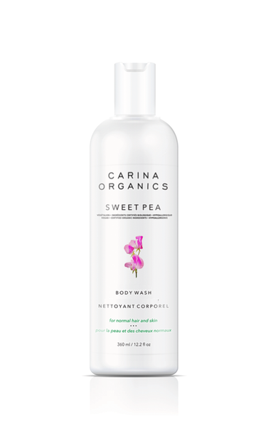 Carina Organics Sweet Pea Body Wash