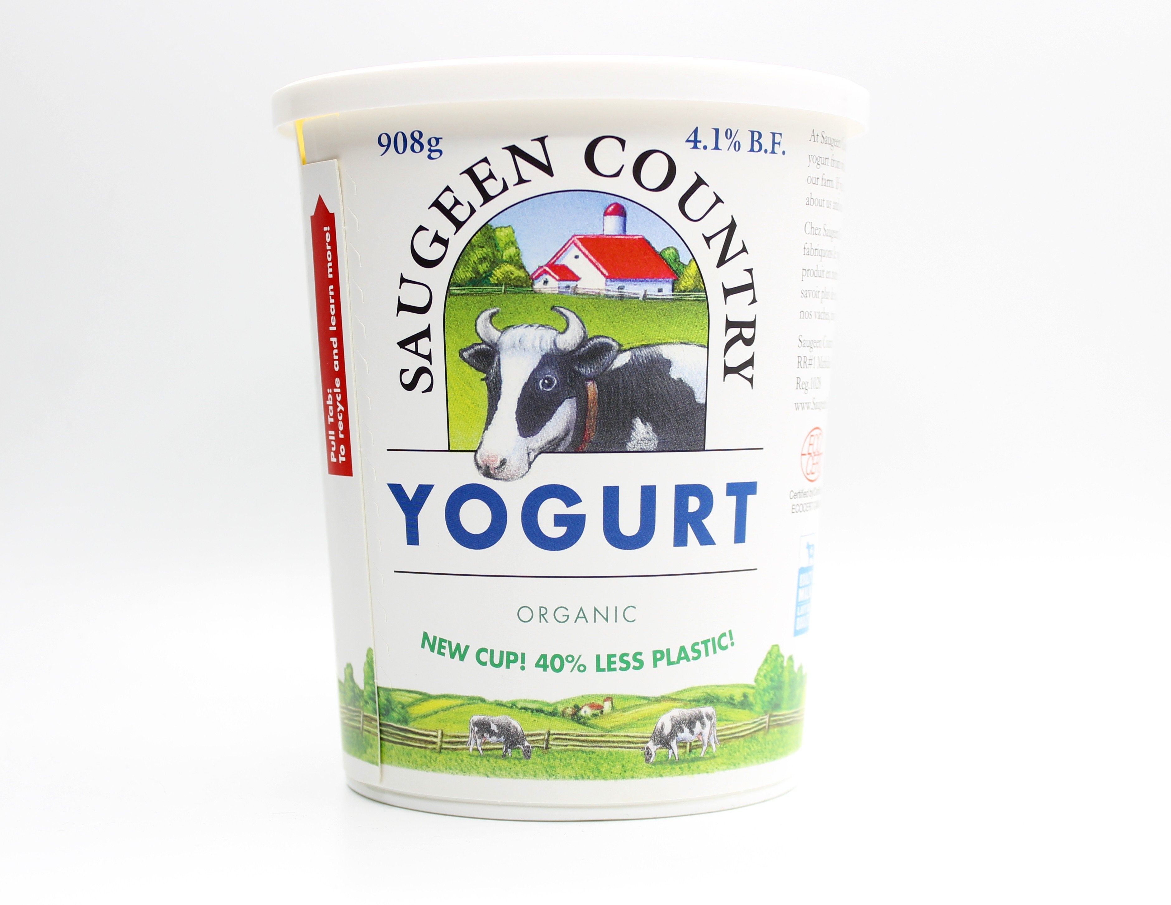 Saugeen Country Organic Plain Yogurt