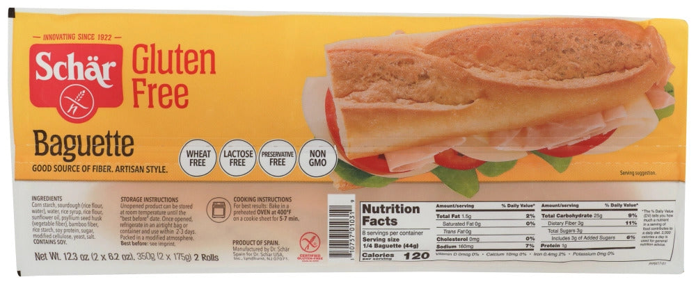 Schar Gluten Free Baguette