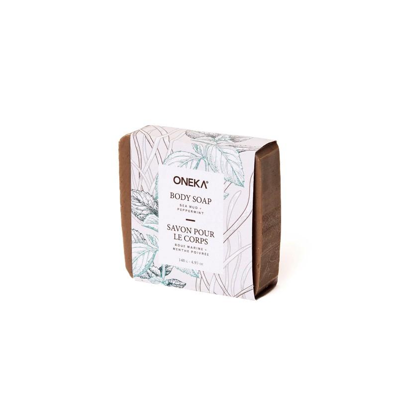 Oneka Sea Mud & Peppermint Body Soap