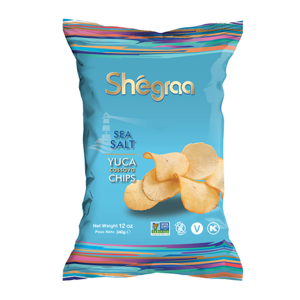 Shegraa Sea Salt Yuca Chips