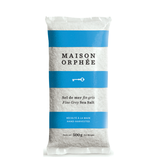 Fine Grey Sea Salt Hand-Harvested