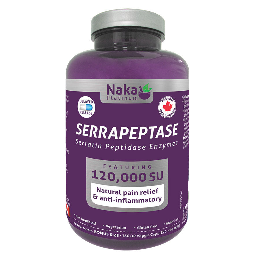 Naka Serrapeptase 120,000SU