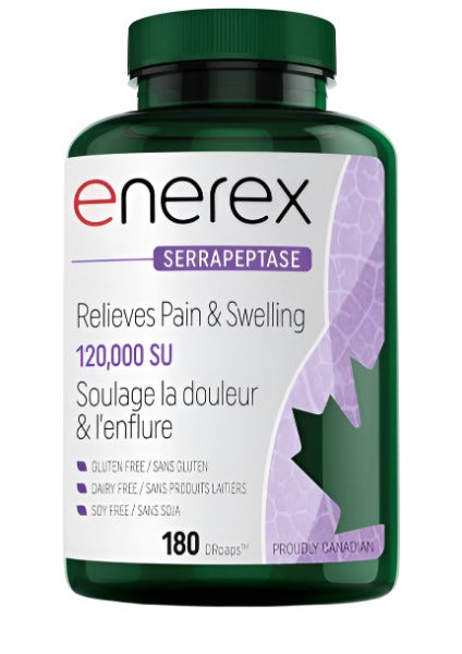 Enerex Serrapeptase 120,000 SU