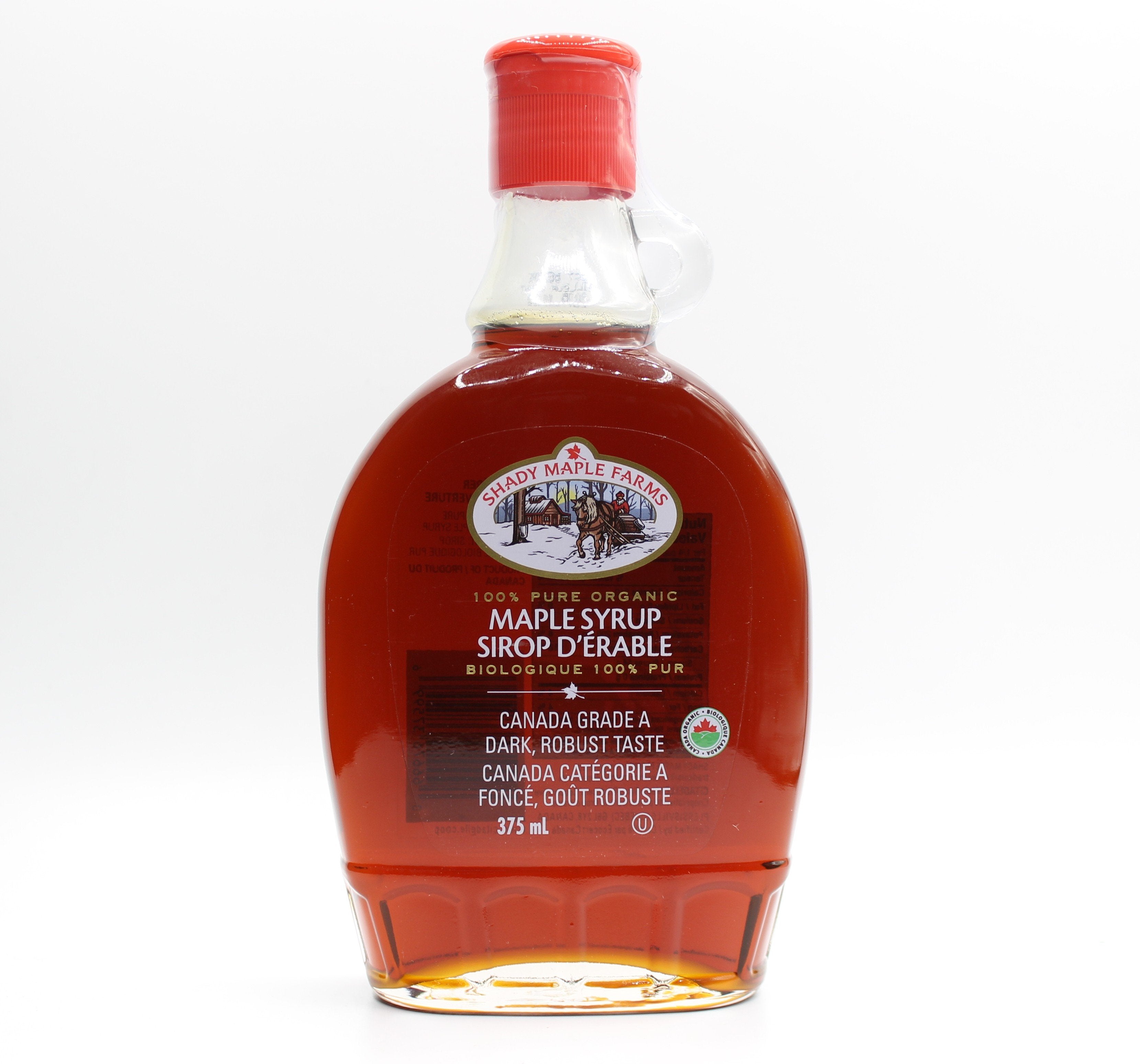 Shady Maple Farms Organic Pure Maple Syrup Dark