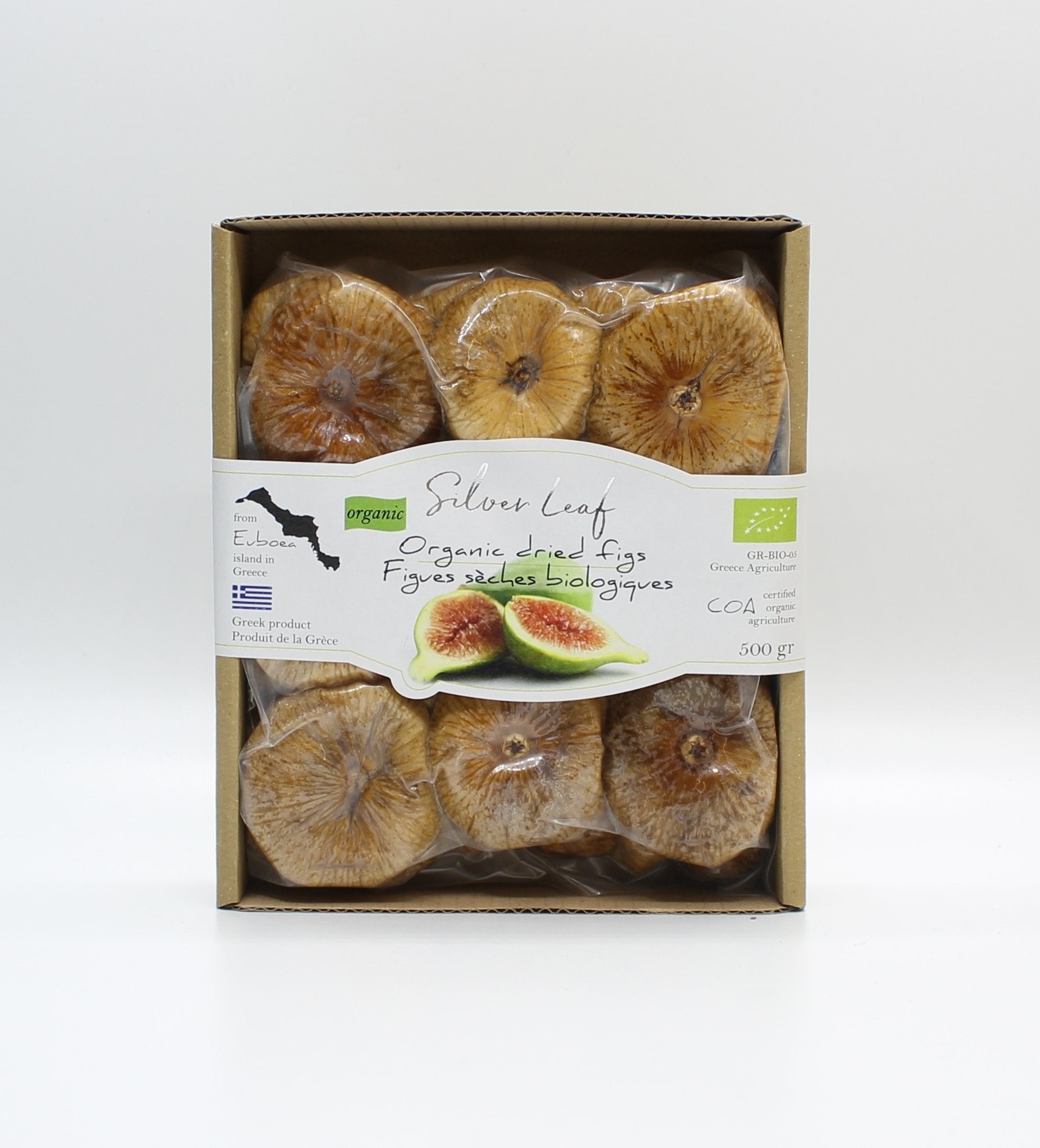 Silver Leaf Organic Sun Dried Figs