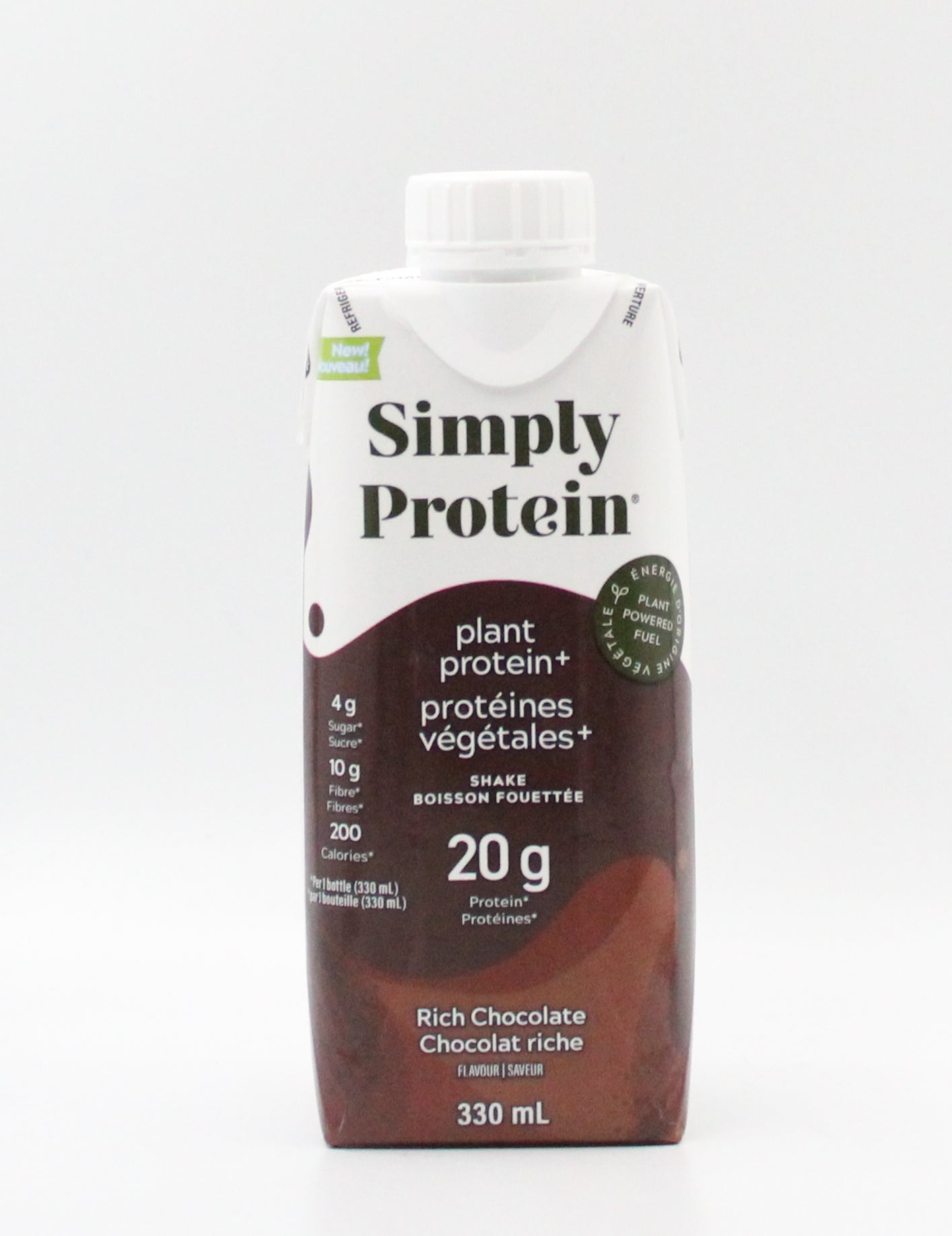 Simply Protein Rich Chocolate Plant-Based Ready-to-Drink Protein Shake