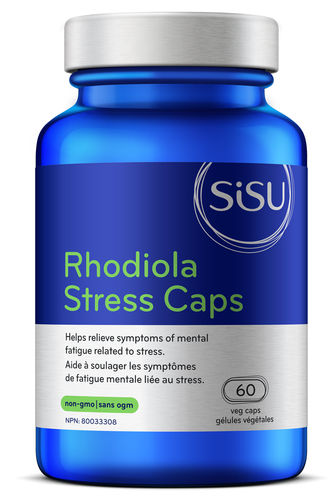 Sisu Rhodiola Stress Caps - 250mg
