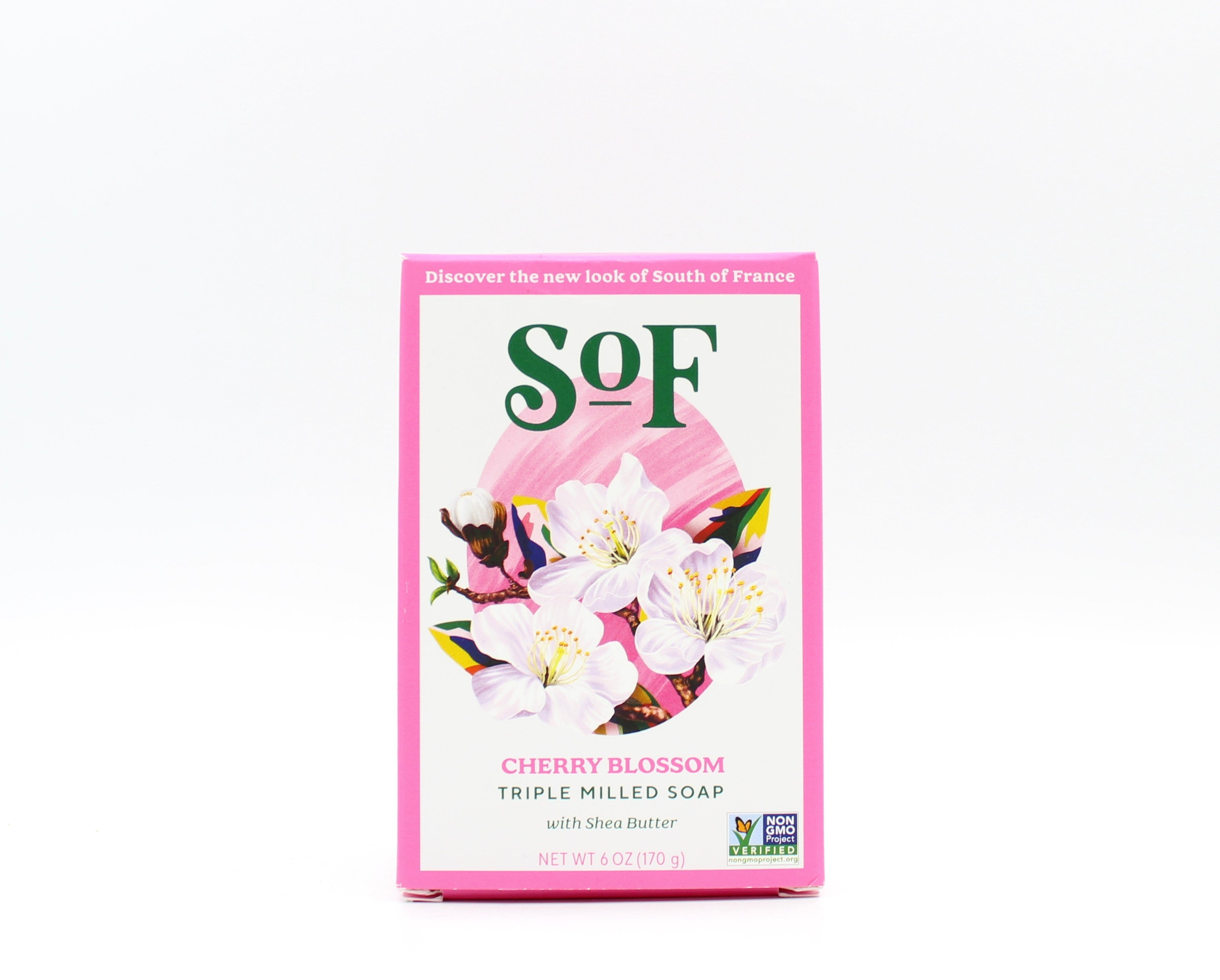 South Of France Cherry Blossom Oval Soap