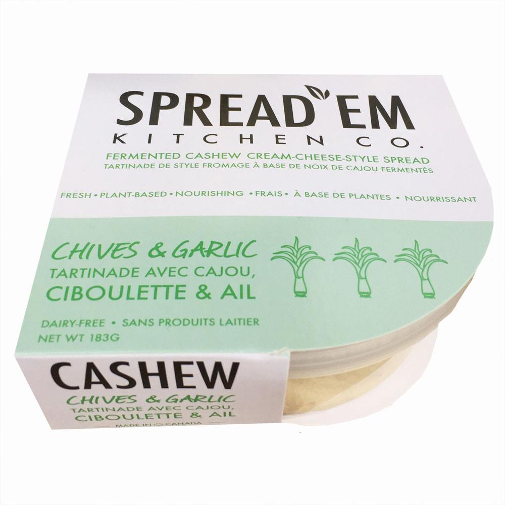Spread'em Chives & Garlic Cashew Spread