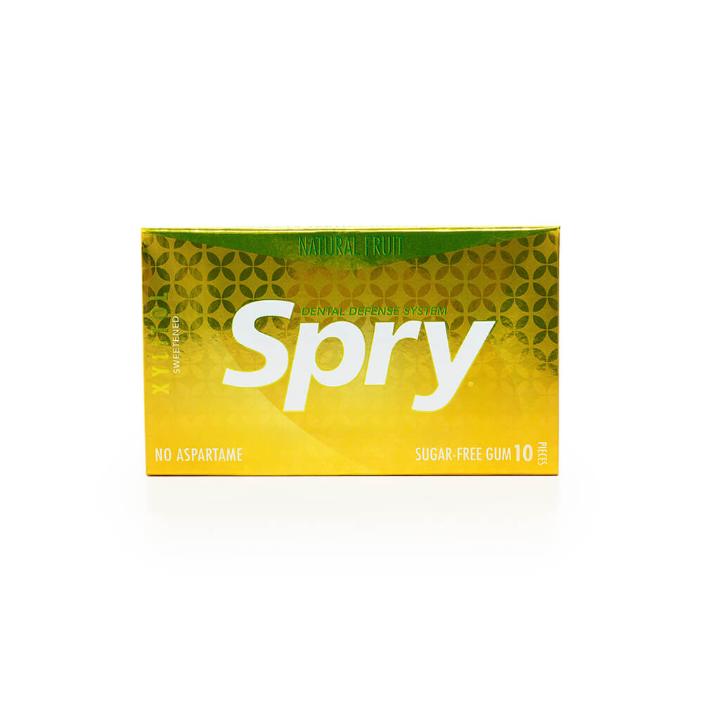 Spry Natural Fruit Chewing Gum