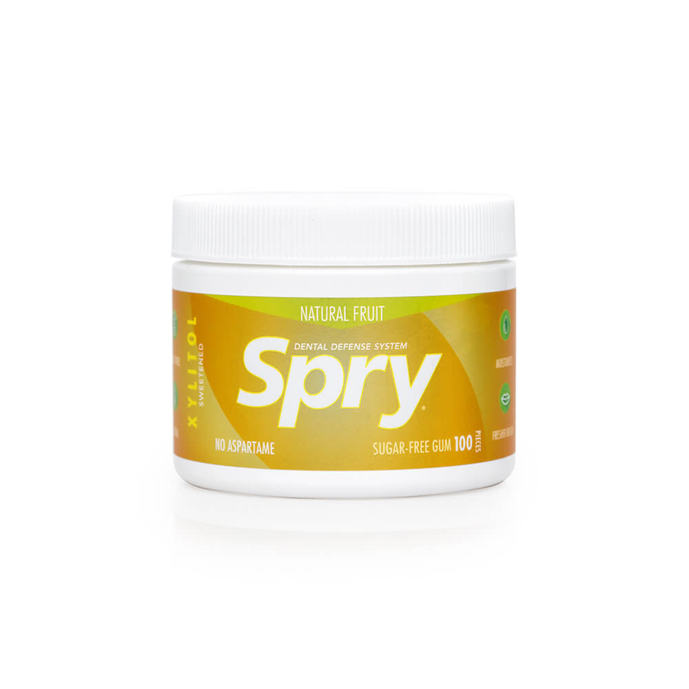 Spry Natural Fruit Chewing Gum