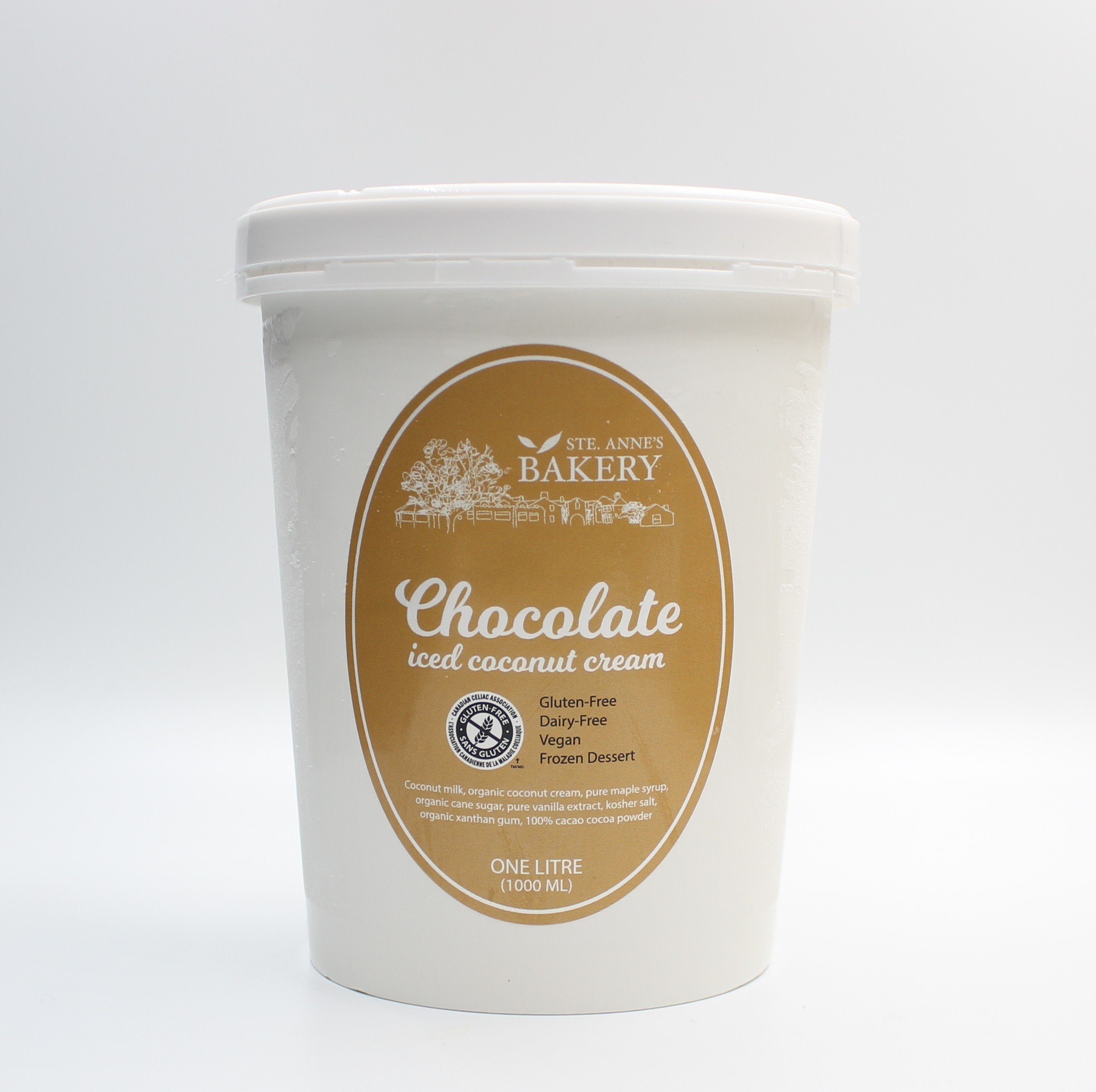 Ste. Anne's Chocolate Iced Coconut Cream