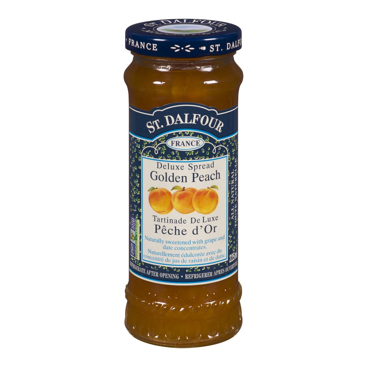 St. Dalfour Golden Peach Deluxe Spread