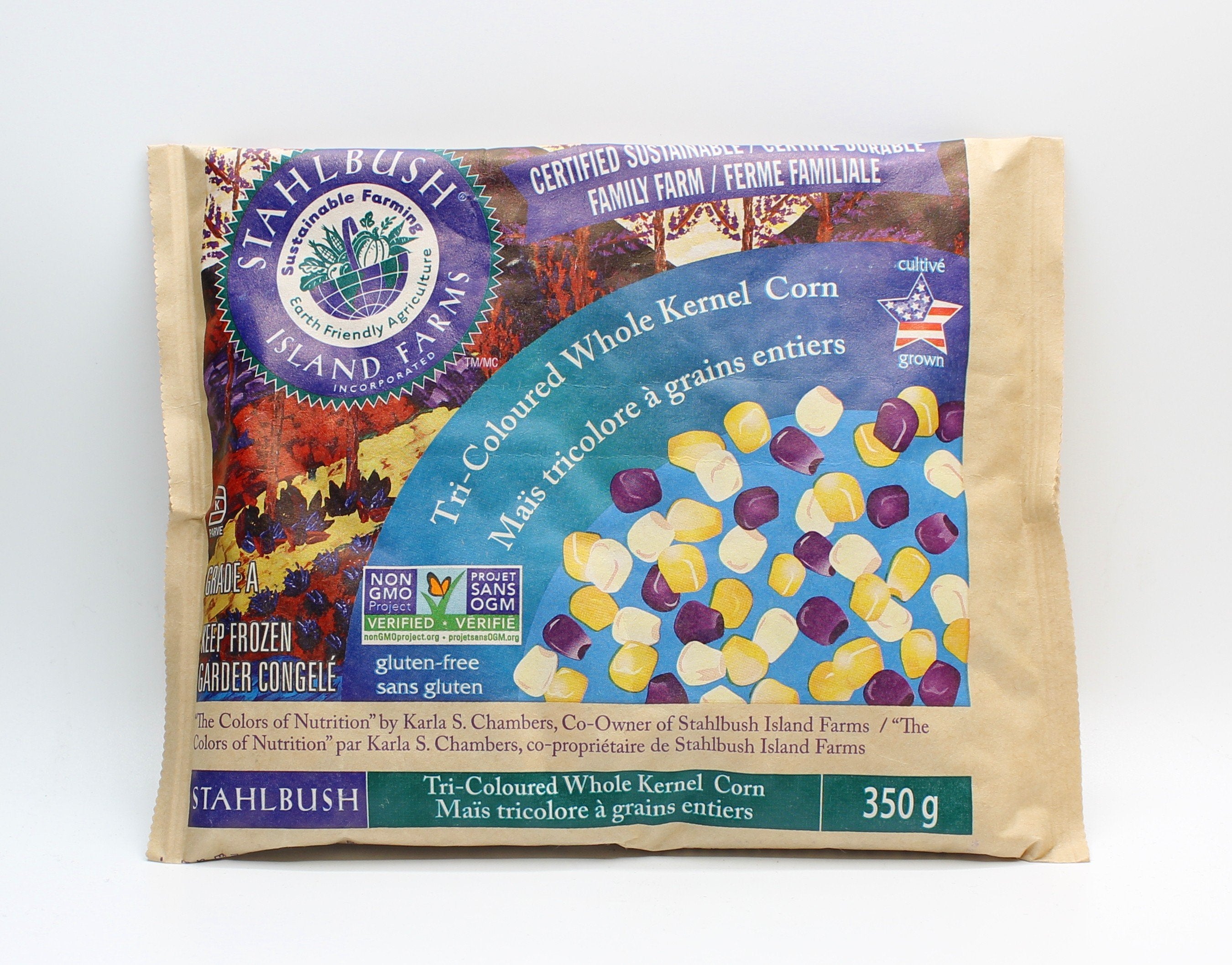 Stahlbush Frozen Tri-Coloured Kernel