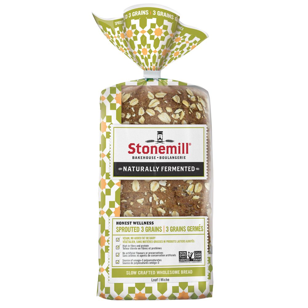 Stonemill Sprouted 3 Grain Bread