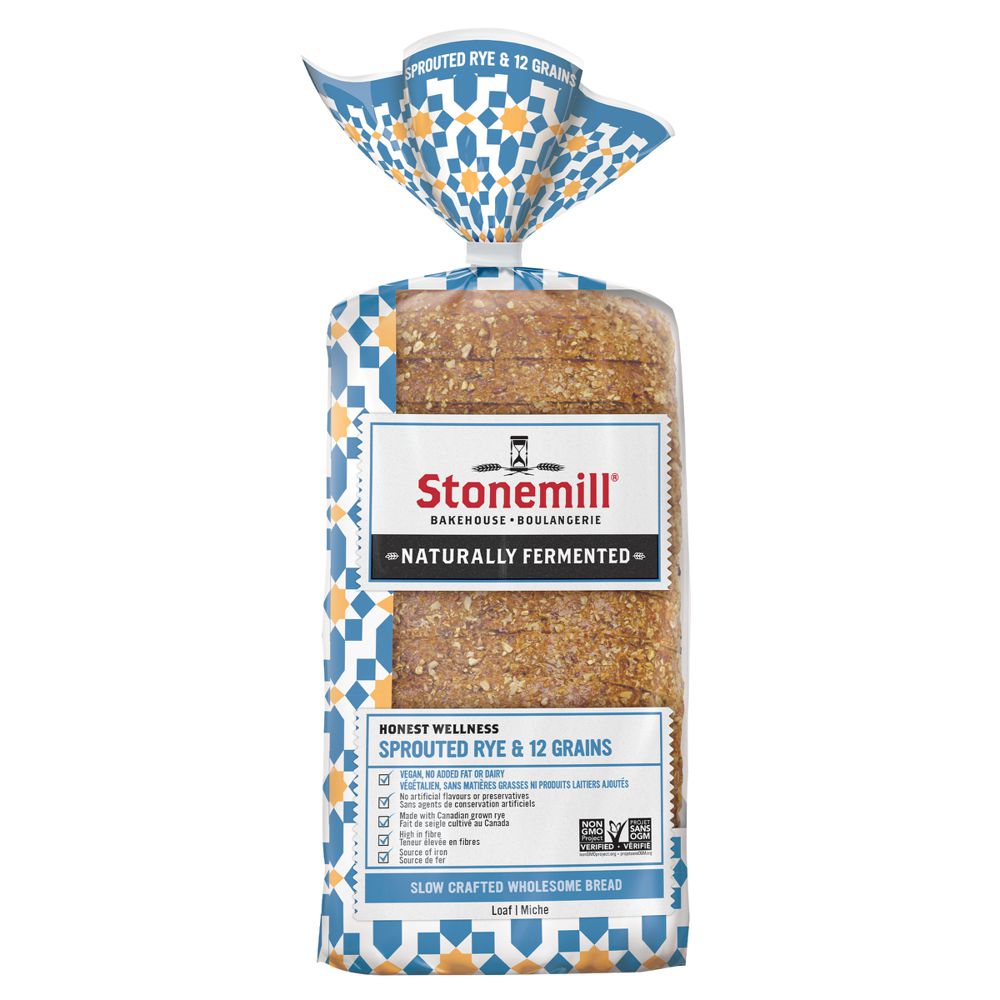 Stonemill Sprouted Rye & 12 Grains Bread