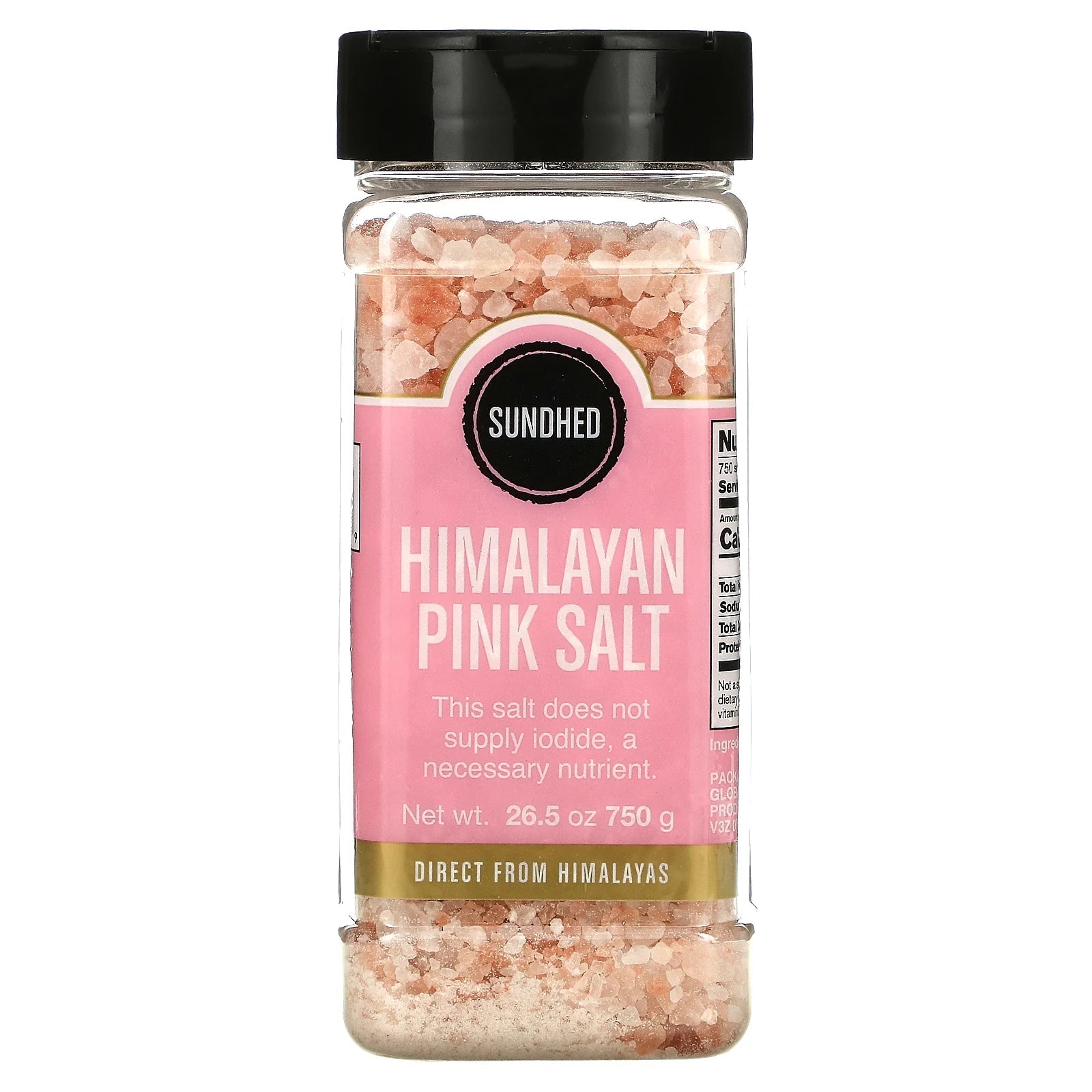 Sundhed Himalayan Coarse Pink Himalayan Salt