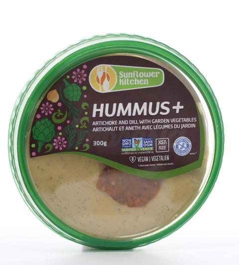 Artichoke, Dill & Garden Vegetable Hummus