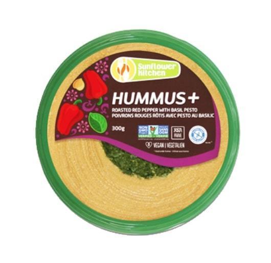 Red Pepper Basil Hummus