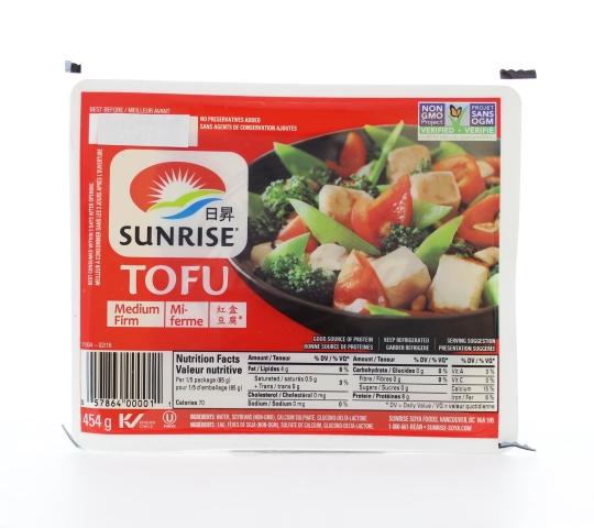 Sunrise Medium Firm Tofu