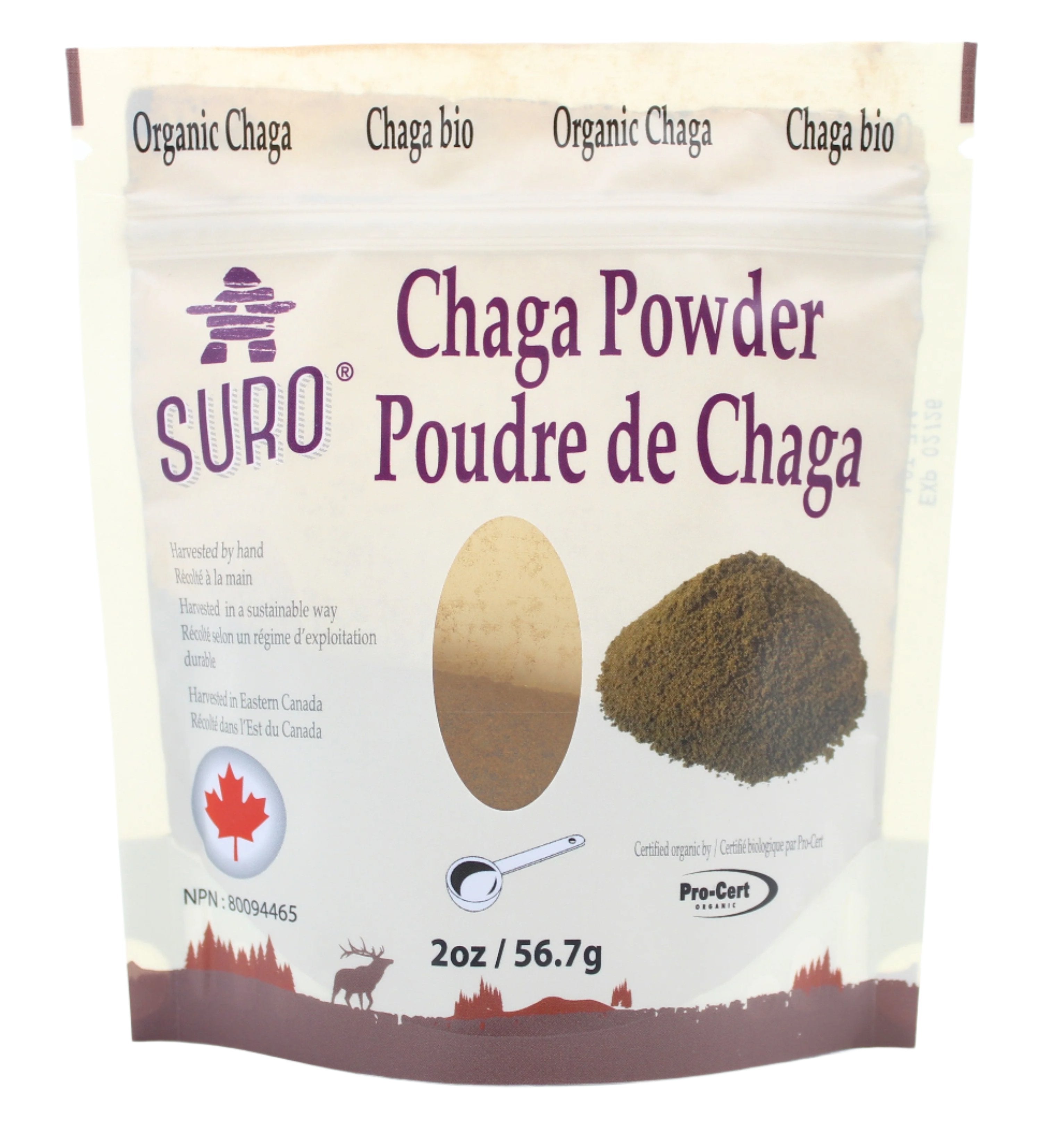 Organic Canadian Chaga Powder