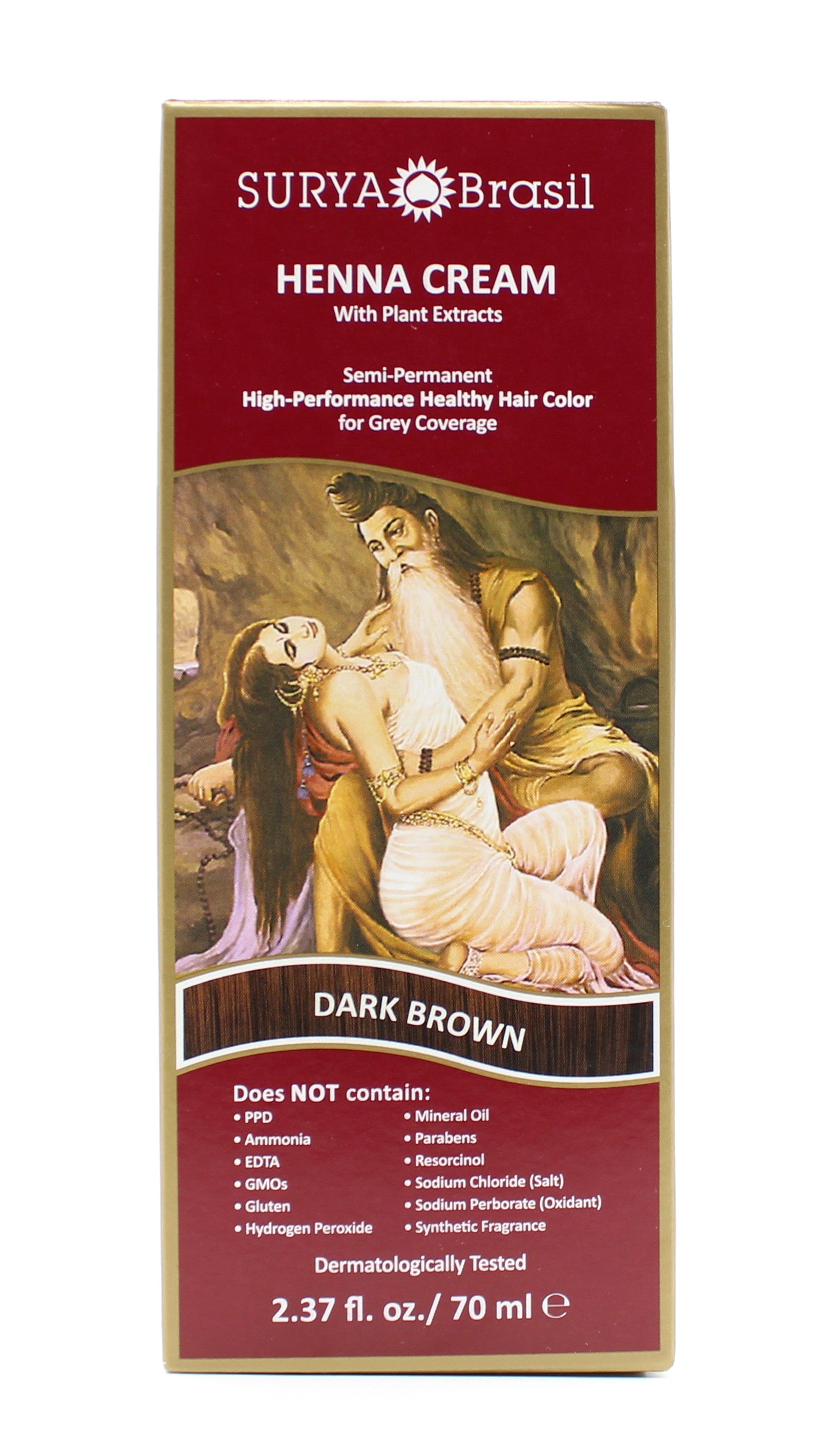 Surya Brasil Dark Brown Henna Cream