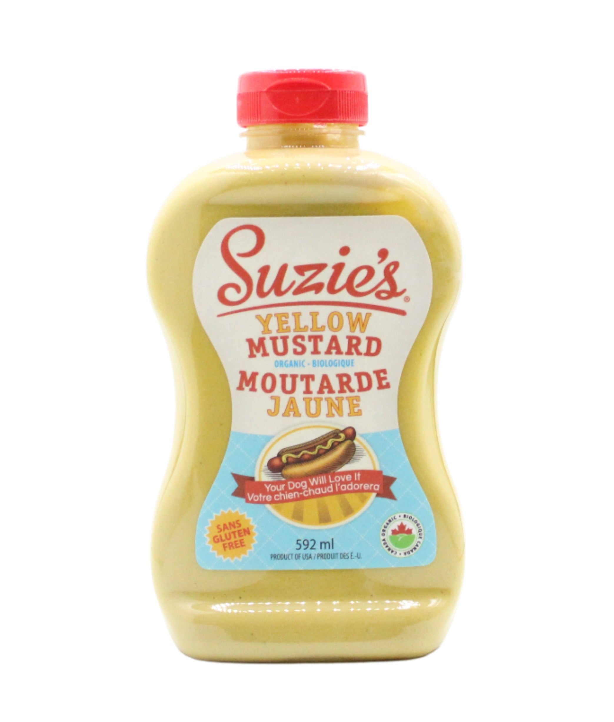 Suzie's Organics Organic Yellow Mustard