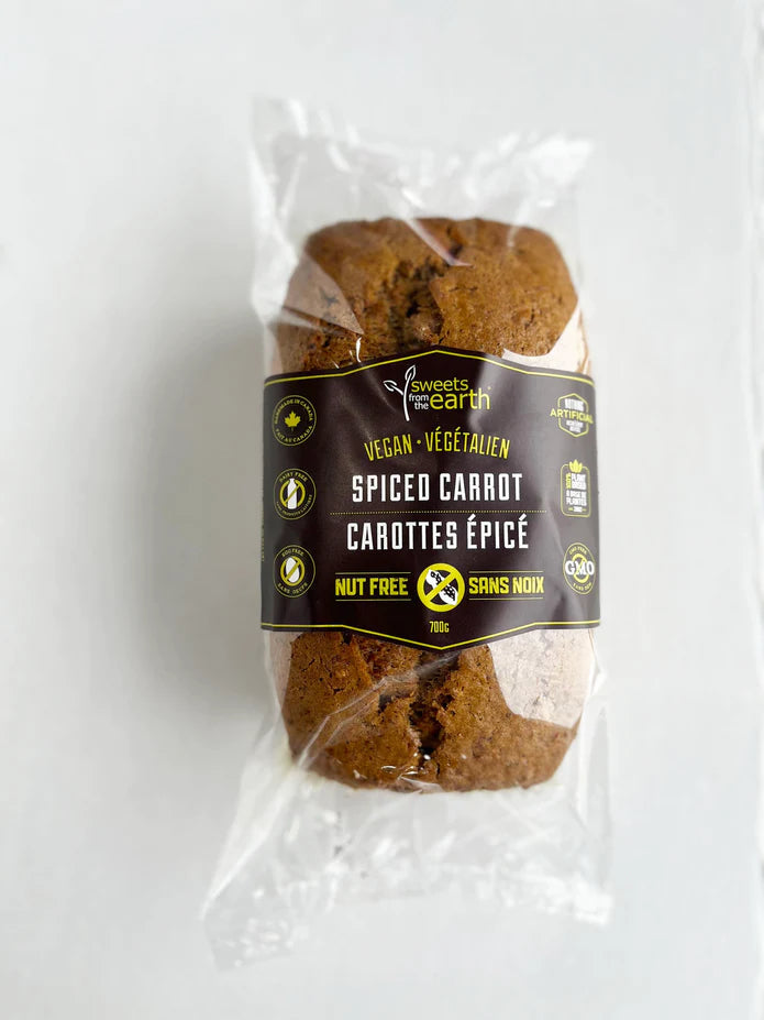 Sweets From The Earth Spiced Carrot Loaf
