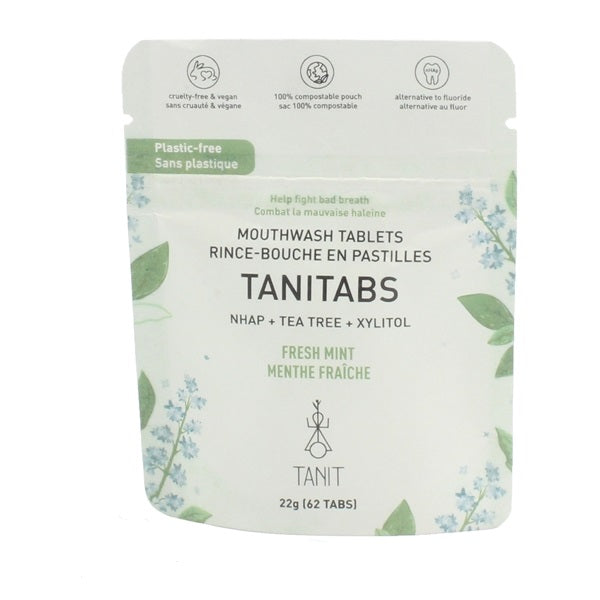 Tanitabs Fresh Mint Mouthwash Tablets
